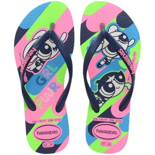 Havaianas Kids Slim Powerpuff Girls Mädchen FlipFlop White 29 EU - 29/30 EU