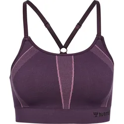 Top Hmlmt Yoga Damen HUMMEL fluoreszierendes Magentapink L