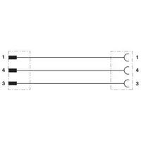 Phoenix Contact Sensor-/Aktor-Kabel SAC-3P-M 8MS#1417699