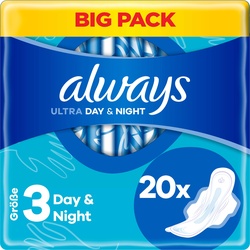Always, Binden, Ultra Day & Night (20 x, Damenbinde)