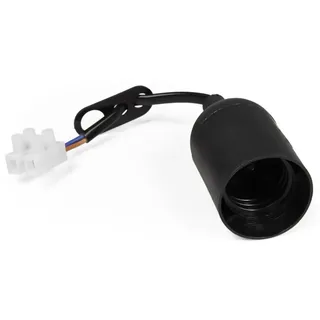 McShine Lampenfassung schwarz,