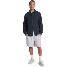 QUIKSILVER Langarmhemd Schwarz M