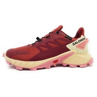 Salomon Supercross 4 GTX W - Da., cow hide/syrah/blush 36 2⁄3