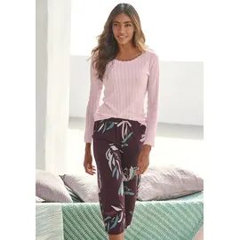 s.Oliver Pyjamaoberteil Unifarben Rosa 44/46