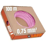 Lapp 4510082 Litze H05V-K 1 x 0.75 mm2 Rosa 100 m