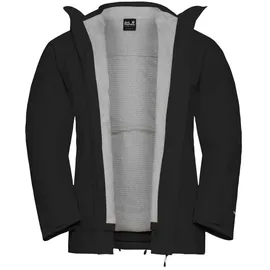 Jack Wolfskin Prelight 3in1 Jacke - Black - M