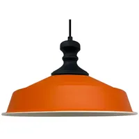 Bamyum Asletl Industrial Orange Metall Lampe