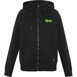 CHIEMSEE Herren Unterjacke Sweatjacket, Regular, Black Beauty, XXL
