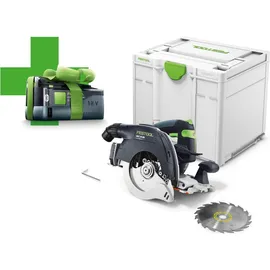 Festool HKC 55 EB-Basic-5,2 inkl. 1 x 5,2 Ah + Systainer SYS 3 M 337 577034