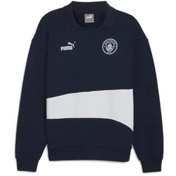PUMA Manchester City FC ftblCulture+ Trainings-Sweatshirt Herren 46 - club navy/silver mist L