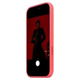 Apple 	iPhone 17 Pro Silikon Case mit MagSafe Guavepink