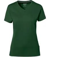 Hakro Cotton Tec® Damen V-Shirt tanne, XL
