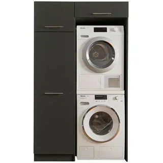 laundreezy Mehrzweckschrank-Set »LAUNDREEZY LDLK2«, grau