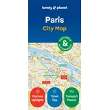Lonely Planet Paris City Map
