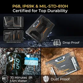 OUKITEL RT8 6/256GB SORT ROBUST