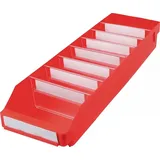 mm_unverified_brand Regalkasten L600xB180xH95mm rot PP