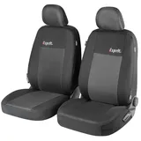 Walser Autositzbezug Esprit 6 teilig Kollektion Premium Zipp-It, schwarz