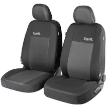 Walser Autositzbezug Esprit 6 teilig Kollektion Premium Zipp-It, schwarz