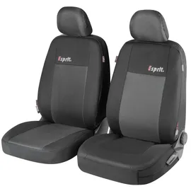 Walser Autositzbezug Esprit 6 teilig Kollektion Premium Zipp-It, schwarz