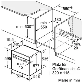 Siemens HS958GCB1 - iQ700, Einbau-Dampfbackofen, 60 x 60 cm, Schwarz,