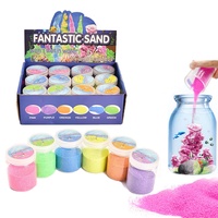 XIAOHONG Magischer Sand, 1,8 kg – Atlantis-Sand, fantastischer Sand wird nie nassen, magischer Sand – erstaunlicher hydrophober Raumsand, farbiger Spielsand, Spielzeug für Kinder und Erwachsene – 6