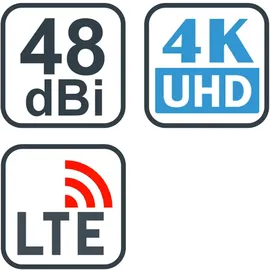 Evolveo Jade 2 LTE, Outdoor, Schwarz