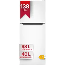 Amica DT 372 150 Kühl-Gefrierkombination (138 l, 1280 mm hoch, Weiß)