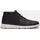 Timberland Mens Mid Lace Up Sneaker blk full grain 9.5