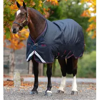 Horseware Amigo Bravo 12 XL Regendecke 0g 125 cm Navy/Rot