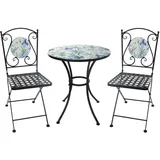 Hti-Living Celia Lilie Garten-Essgruppe 60 x 70 x 0 cm mehrfarbig 2 St.