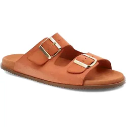 Orange Flip-Flops Hee Aus Echtleder, 38