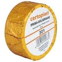 Certoplast Gewebeband Schwarz 25 m x 45 mm