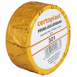 Certoplast Gewebeband Schwarz 25 m x 45 mm