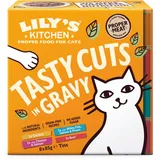 Lily's Kitchen Cuts Huhn, Meeresfisch, Lachs, Rind in Sauce 8 x 85 g