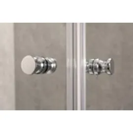 Dusbad Duschkabine/ Duschabtrennung Dusbad Vital 2 Pendeltür an Festteil für Nischendusche rechts 825mm