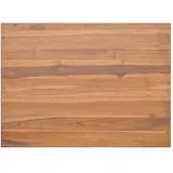 vidaXL Wand-Badschrank 60x45x30 cm Teak Massivholz