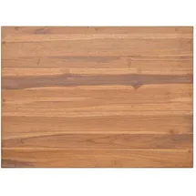 vidaXL Wand-Badschrank 60x45x30 cm Teak Massivholz