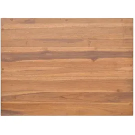 vidaXL Wand-Badschrank 60x45x30 cm Teak Massivholz