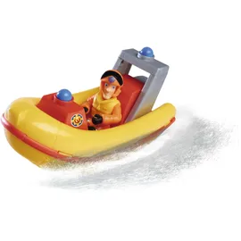 Simba Feuerwehrmann Sam Neptun Boot mit Elvis Figur 19 cm