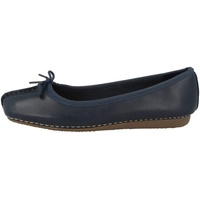 CLARKS Damen Freckle Ice Ballerinas, Blau, 41 EU