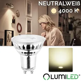 Lumiled LED Lampe 10x GU10 6 W 4000 K Neutralweiß