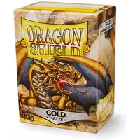 Dragon Shield Matte Gold Standard Size