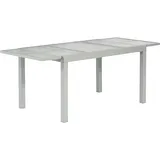 Merxx Ausziehtisch 240 x 100 cm silber/grau