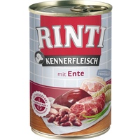 RINTI Kennerfleisch Ente Nassfutter