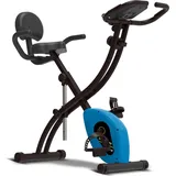 SportTronic Heimtrainer Fahrrad Fahrradtrainer 8 Widerstandsstufen mit Rückenlehne verstellbarer Sitz Fitness Bike Ergometer Trimmrad Standfahrrad...