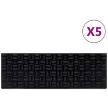 vidaXL Stufenmatten 5 Stk. 25x75 cm Gummi
