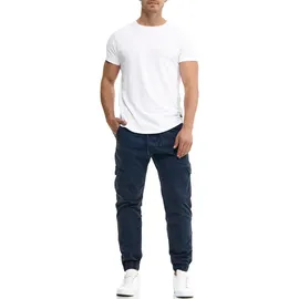 Indicode INLevi Cargohose Blau S