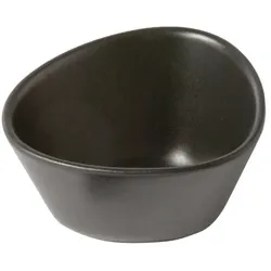 Lind DNA - Curve Stoneware Schale S, 0.2 l, schwarz