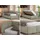 MKS JUGENDBETT ARVO 90/200 - Grau Strukture - Foam-Matratze - Links Seite