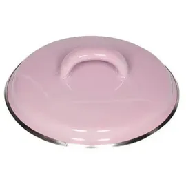 RIESS Deckel mit Chromrand 12 cm, Rosa